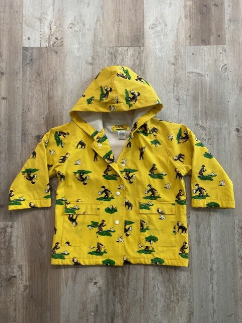Kid's Curious George Raincoat