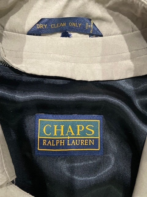 Men's Vintage Chaps Ralph Lauren Trench Coat
