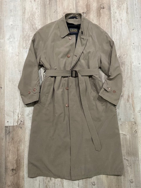 Men's Vintage Chaps Ralph Lauren Trench Coat