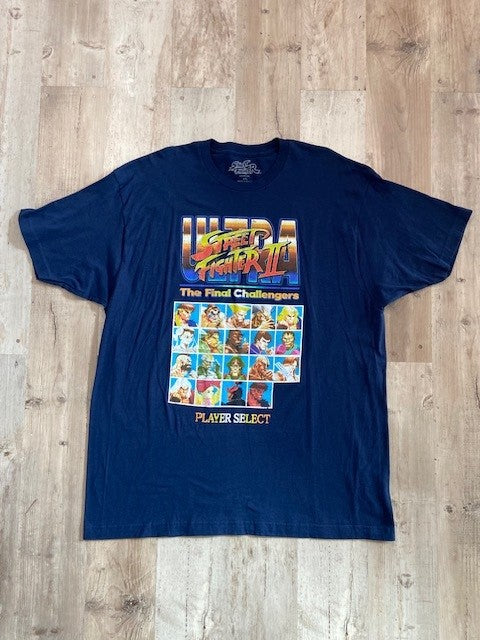 Street Fighter 2 Video Game Retro T-shirt