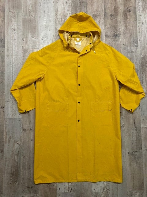Yellow Unisex Vinyl Raincoat